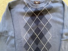 Men's Vintage Dockers Pullover Sweater Size Large, Knit 100 Cotton