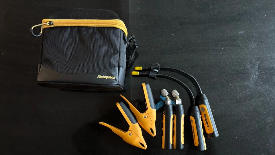 Fieldpiece JL3KH6 HVACR Sistema de enlace de trabajo Kit de carga inalámbrica y prueba de aire Foto 2 de 3