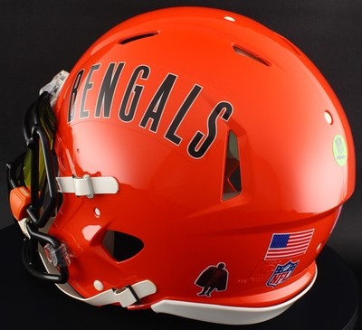CINCINNATI BENGALS NFL Riddell Speed Full Size AUTHENTIC Football Helmet