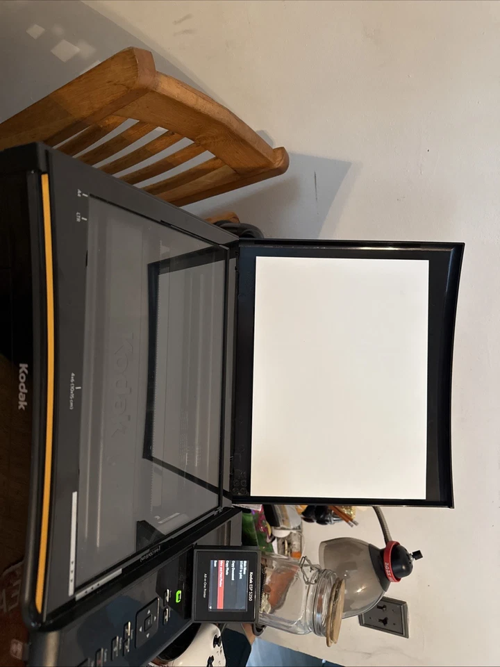 Kodak ESP 5250 All-In-One Inkjet Printer Black with Power Cord No Ink Tested!!! - Image 2 of 4