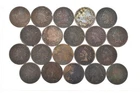 Lot 20 1800's 1890-1899 Indian Head Penny Cents US Coin Collection 2/5 Roll *905