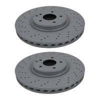 2 Bremsscheiben BelüFtet Ø 345 Mm Triscan FüR U.A. MERCEDES-BENZ C-KLASSE