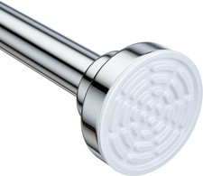 Shower Curtain Rod - 32-43 Inch Rustproof Tension Rod, Non-Slip Spring Design, N