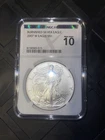 U.S. Mint 2007-W Burnished American Silver Eagle 1 oz .999 NGC MS70 8158383-015