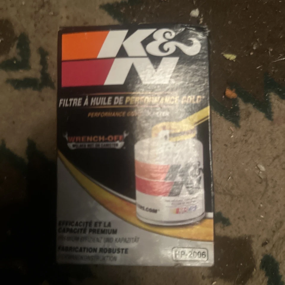 Filtro de aceite K&N Filters HP-2006 Performance Gold Foto 2 de 3