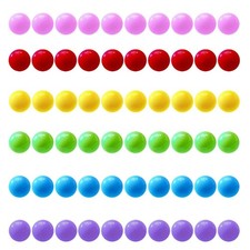 60 Pcs Chinese Checkers Marbles Balls 14Mm Game Replacement Marbles Balls