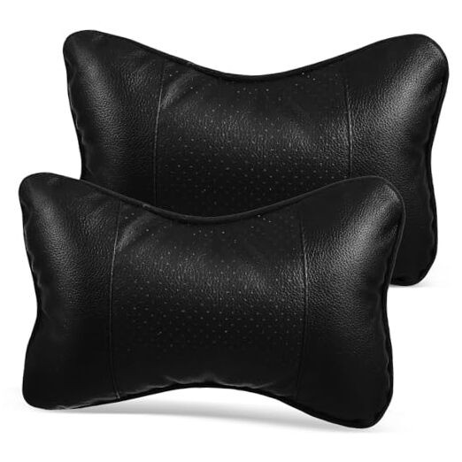 2pcs Car Seat Headrest Neck Pillow for Car Travel Pillow Neck Rest for Flight