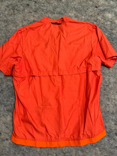 Clemson Tigers Pullover Windbreaker Men XL Orange Nike 1/4 Zip Dri-Fit - Picture 5 of 7