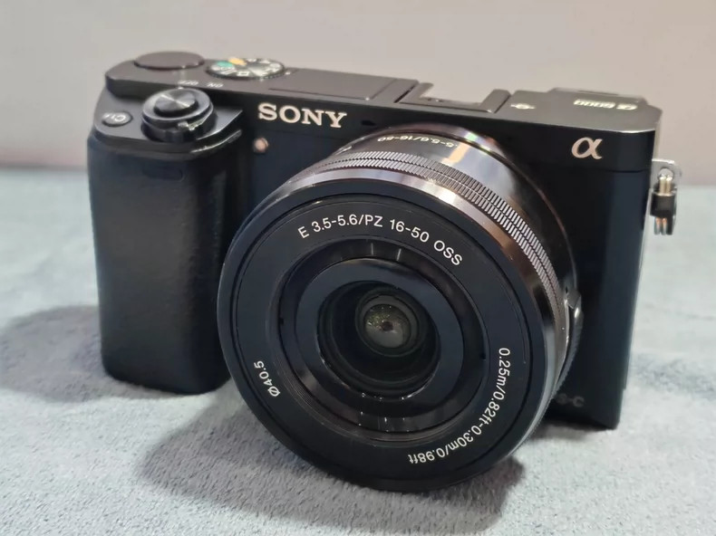 Sony Alpha A6000 24.3MP Digital Camera w/18-55mm Lens - Black