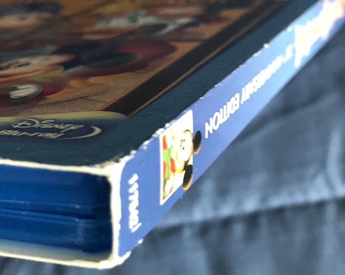 Mickeys Christmas Carol 30th Anniversary Edition Disney Blu Ray DVD w/Slip Cover