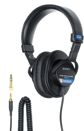 Sony - Professional Studio Headphones - Black - MDR7506