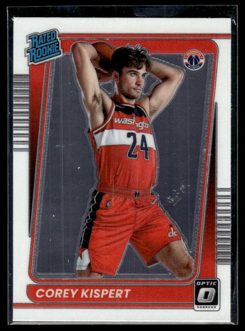 2021-22 Donruss Optic Corey Kispert Rookie Washington Wizards #183