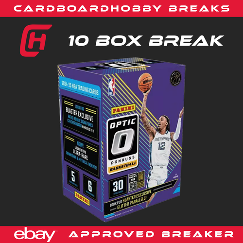 2024-25 Donruss Optic Basketball PORTLAND TRAIL BLAZERS 10 Blasterbox TEAM BREAK