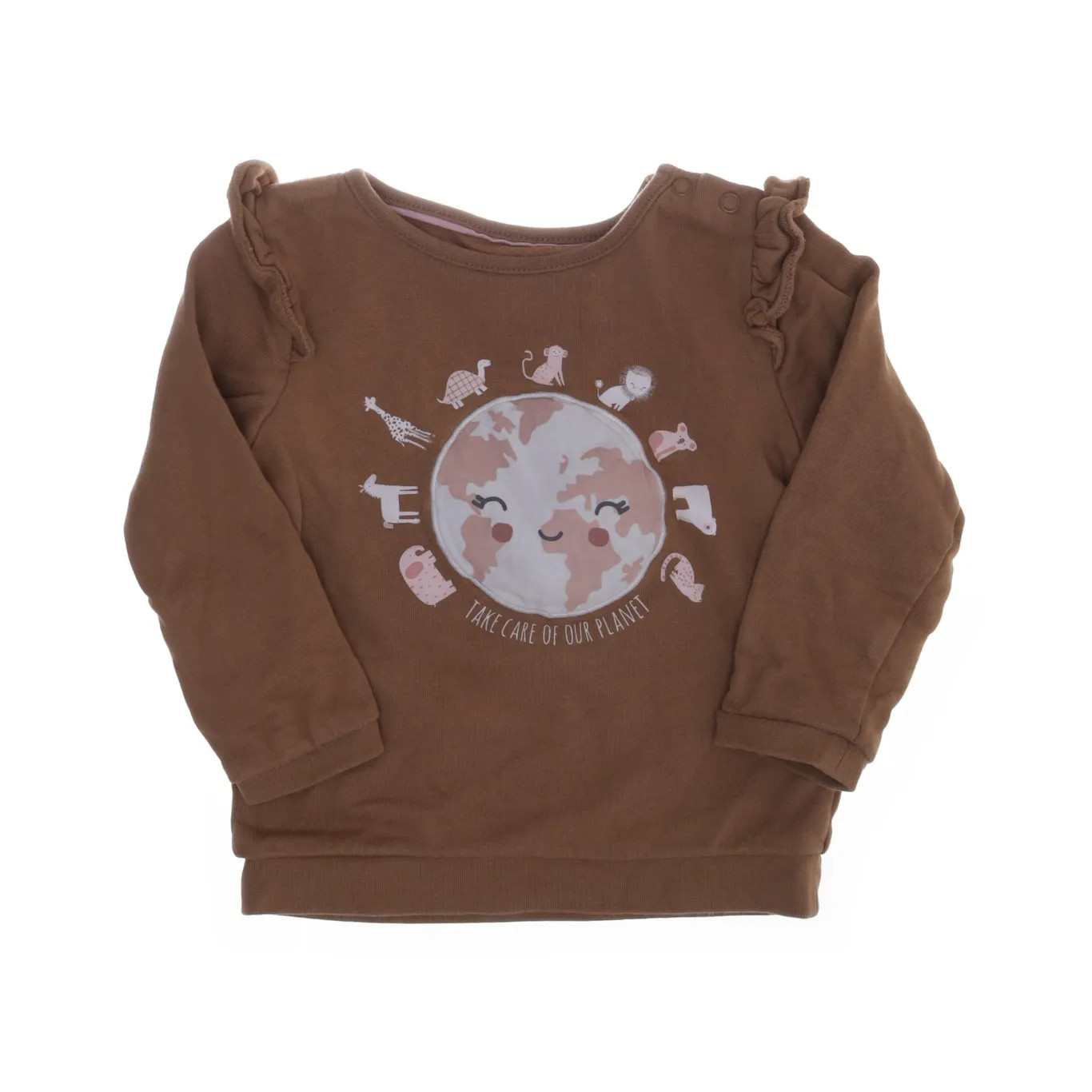 Baby C&A, Sweatshirt, Größe: 86, Braun/Mehrfarbig, Baumwolle, Print #0cb