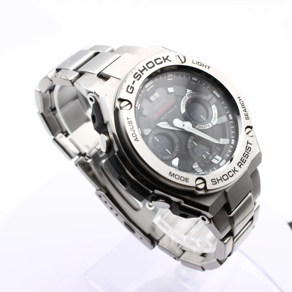 Reloj para hombre Casio G-Shock GST-W110D G-STEEL solar atómico 2015 descontinuado 200 m Foto 3 de 4