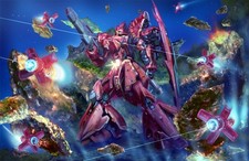 Gundam anime mechs mobile suit chars counterattack Custom Gaming Mat Desk 1807
