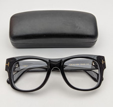 Made in Italy Tom Ford N.2 63A Pol. Black Eyeglasses 53/20 145 EUBOX22