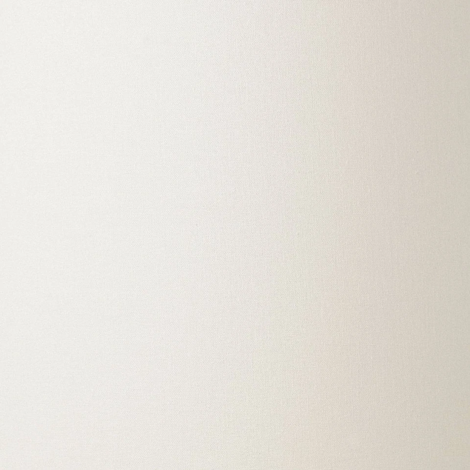 Large Drum Lamp Shade Off-White Fabric 14x16x18 Spider with Harp and Finial - Image 2 of 3