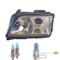 Halogen Scheinwerfer Links H1/H1/H3 FüR Audi A6 Avant Inklusive Lampen