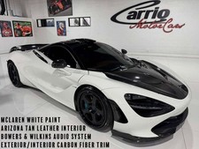 2018 McLaren 720S McLaren White paint, Arizona Tan interior, Bowers