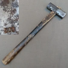 Square Genno Hammer Japanese Carpenter tool Head:85mm Total Weight:400g