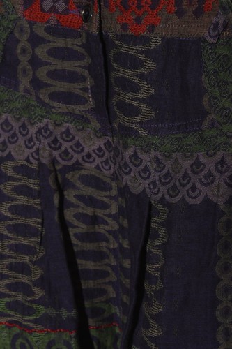 PROMOD Falda acampanada Mujeres Talla EU 36 lila-verde-rojo look casual - Imagen 3 de 5