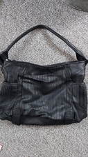 ESPRIT Damen Handtaschen Schwarz Groß Schultertasche 39x28