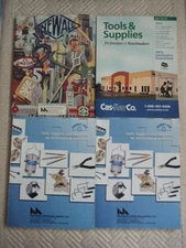 Newall, Cas-Ker, Grobet, Watch & Jeweler Parts & Supplies Catalogs, Lot of 4