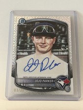 JoJo Parker 2025 Bowman Chrome Mojo Auto /25 Blue Jays Prospect SSP #1 Pick🔥