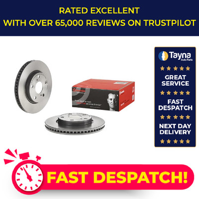 2x Brake Discs Pair Vented Front 275mm 09.B520.11 Brembo Set 4351242040 Quality