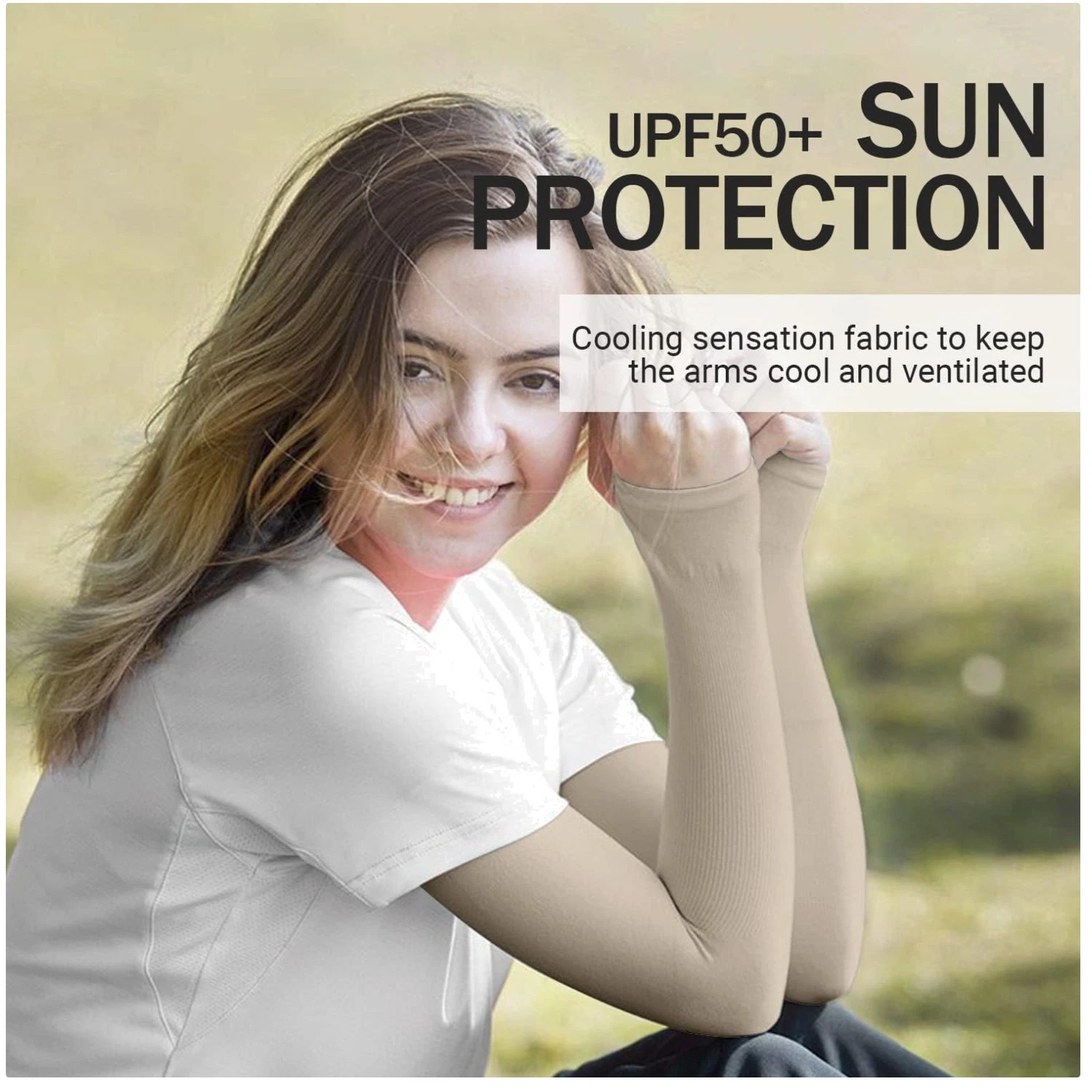 UPF 50 Arm Protection Sleeves - 5 Pairs