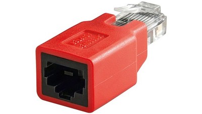 4040849689123 Adapter modułowy, krosowy, CAT 5e Wentronic