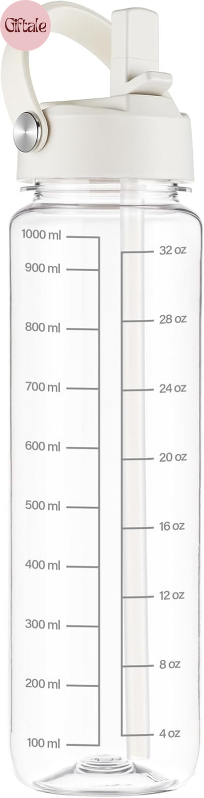 With Flip Straw, Lightweight, Leakproof, Easy Carry And