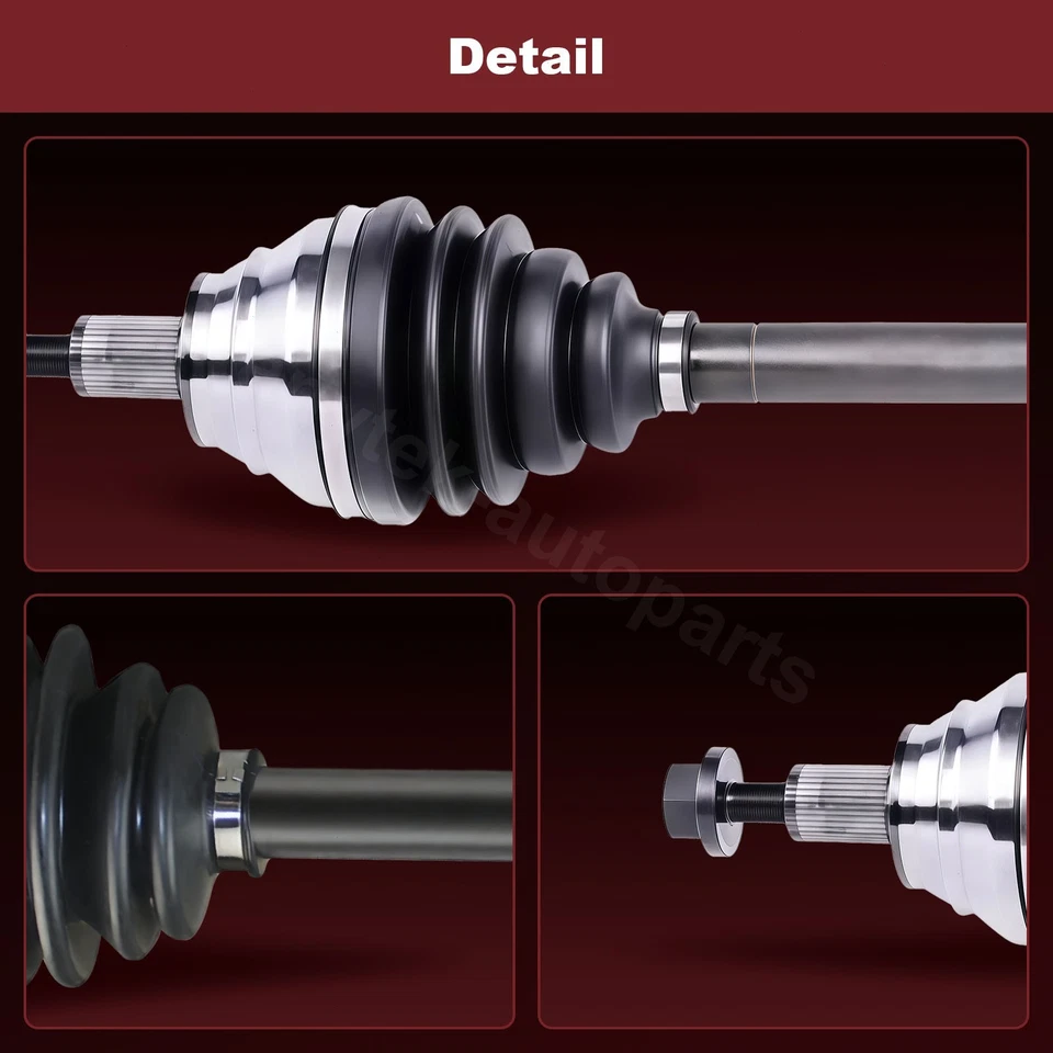 Eje delantero derecho CV para VW Golf 2010-2018 2005-2018 Jetta Rabbit automático Foto 4 de 4