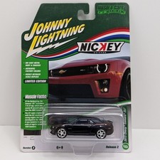 Johnny Lightning 2013 Camaro Zl1 Nickey Chicago Black 164 Muscle Cars Usa