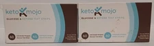 2Keto-Mojo GK+ COMBO Test Strips 60 Glucose + 60 Ketone Strips.