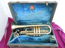 Vintage Conn Trumpet with Carrying Case for repair . Read please