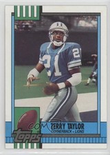 1990 Topps With Disclaimer Terry Taylor #360 jm6
