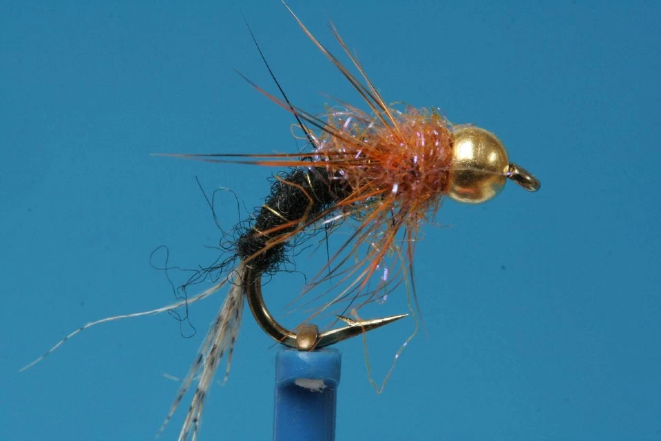 Fliegentom 3 Stück UV-Pink Nymphe - Bild 1 von 1