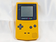 Nintendo Game Boy Color Dandelion Yellow CGB-001 Tested Free Shipping READ