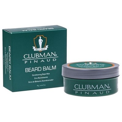 Clubman Beard Balm Grooming Wax For Beards And Mustaches 2 OZ NEW D
