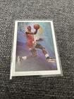 1990-91 NBA Hoops - Art Card Team Checklist Michael Jordan #358