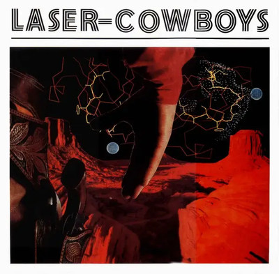 Laser-Cowboys Ultra Warp WHITE Vinyl Single 12inch NEAR MINT Italoheat