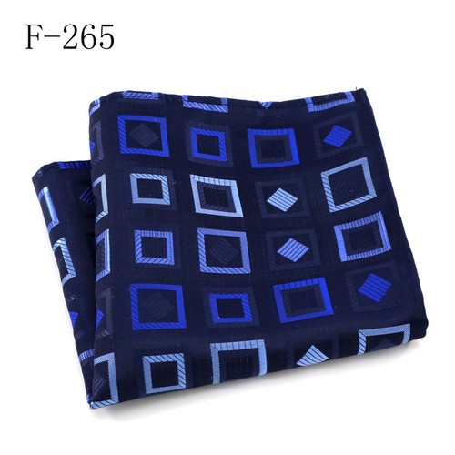 New Men's Handkerchief Pocket Square Striped Plaid Check Chest Tower - Picture 12 of 22