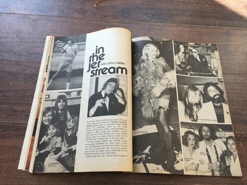 Revista cinematográfica vintage octubre de 1974 Clark Gable Natalie Wood - Imagen 11 de 12