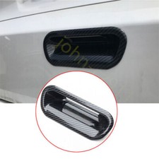 For 2012-2016 Honda Cr-v Crv Carbon Fiber Exterior Rear Tailgate Door Bowl Trim