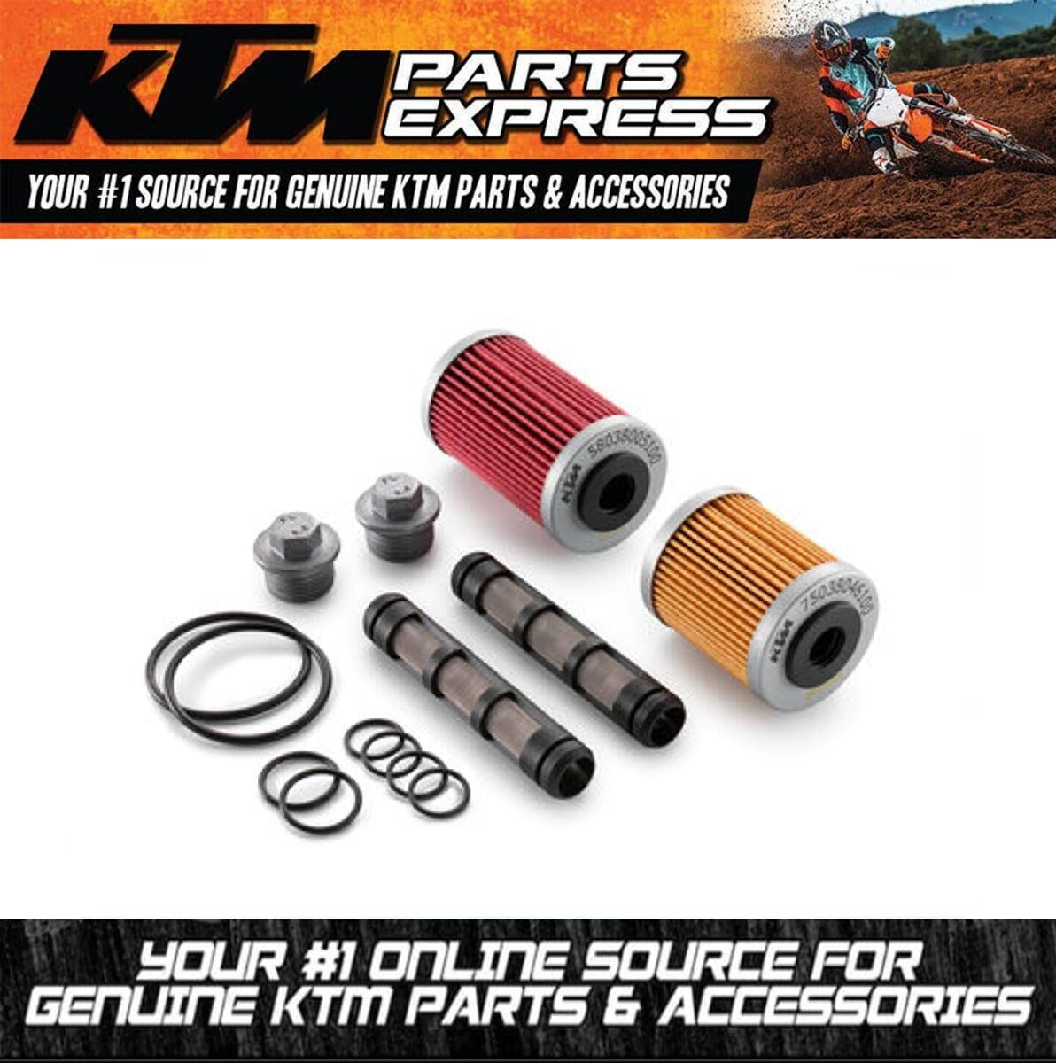 OEM KTM HUSQVARA OIL FILTER KIT 690 ENDURO R SMC R DUKE 2012