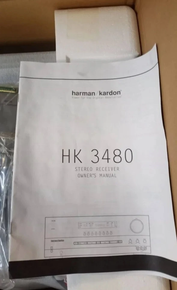 Harmon Kardon HK 3480 2 Channel 240 Watt Stereo Receiver "NEW!!!" - Image 2 of 4