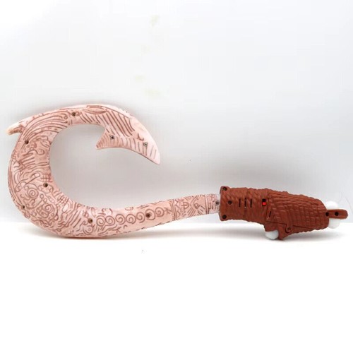 Cartoon Moana Fischhaken Messer Cosplay Maui Waffe mit Licht Kinderspielzeug - Bild 8 von 10