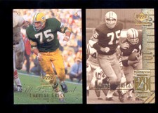 1999 Upper Deck Legends FORREST GREGG Green Bay Packers Card +  All Pro Rewind